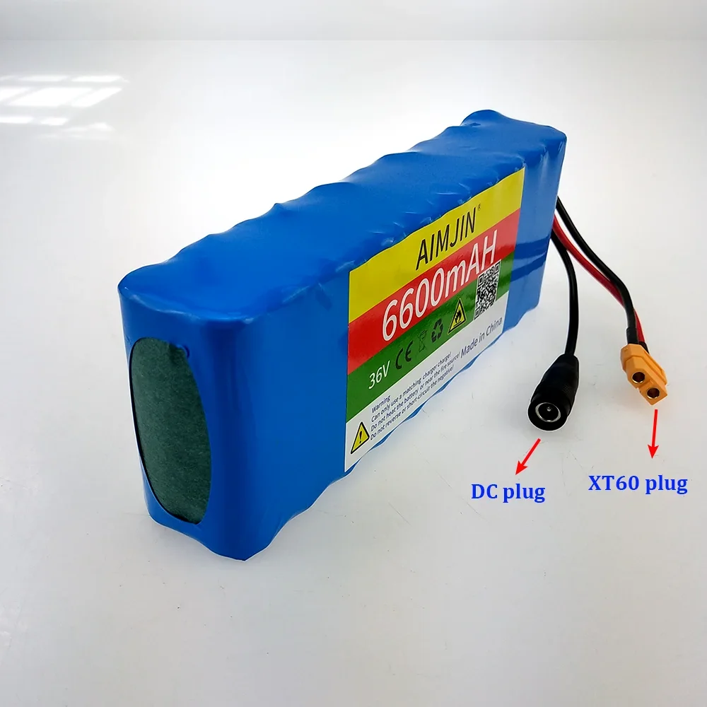 10S2P 36V 6600mAh akumulator do skutera elektrycznego litowa skuter elektryczny 500W akumulator do skutera elektrycznego 36v 10s2p akumulator