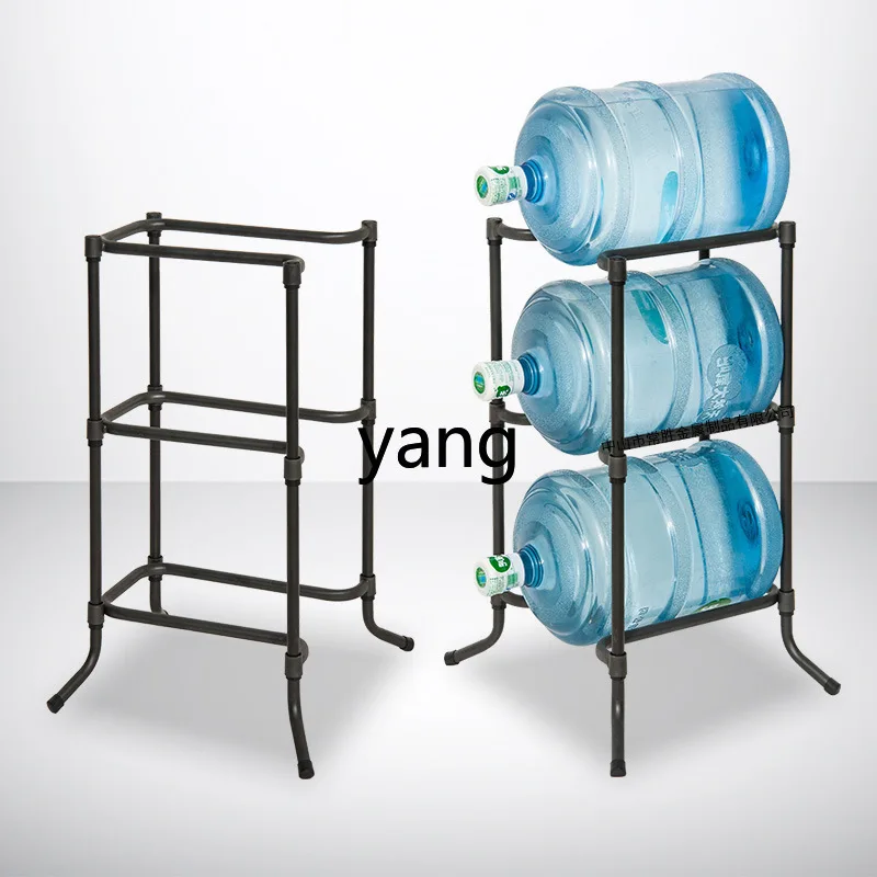 LH three-layer bucket rack office water dispenser rack bottled water storage bracket