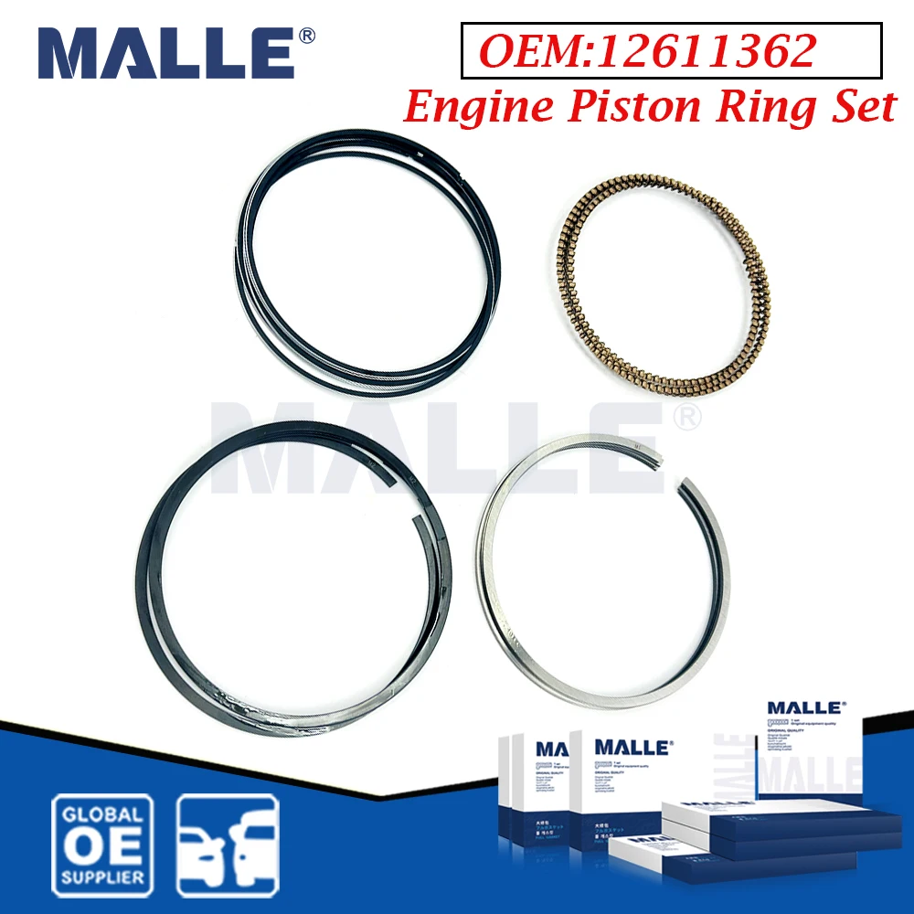 

74.7mm Engine Piston Ring Kit For Chevrolet Sail 3 Sail3 Cruze 1.5 Auto Spare Parts Car Accessories 93737136 STD Ring Set Steel