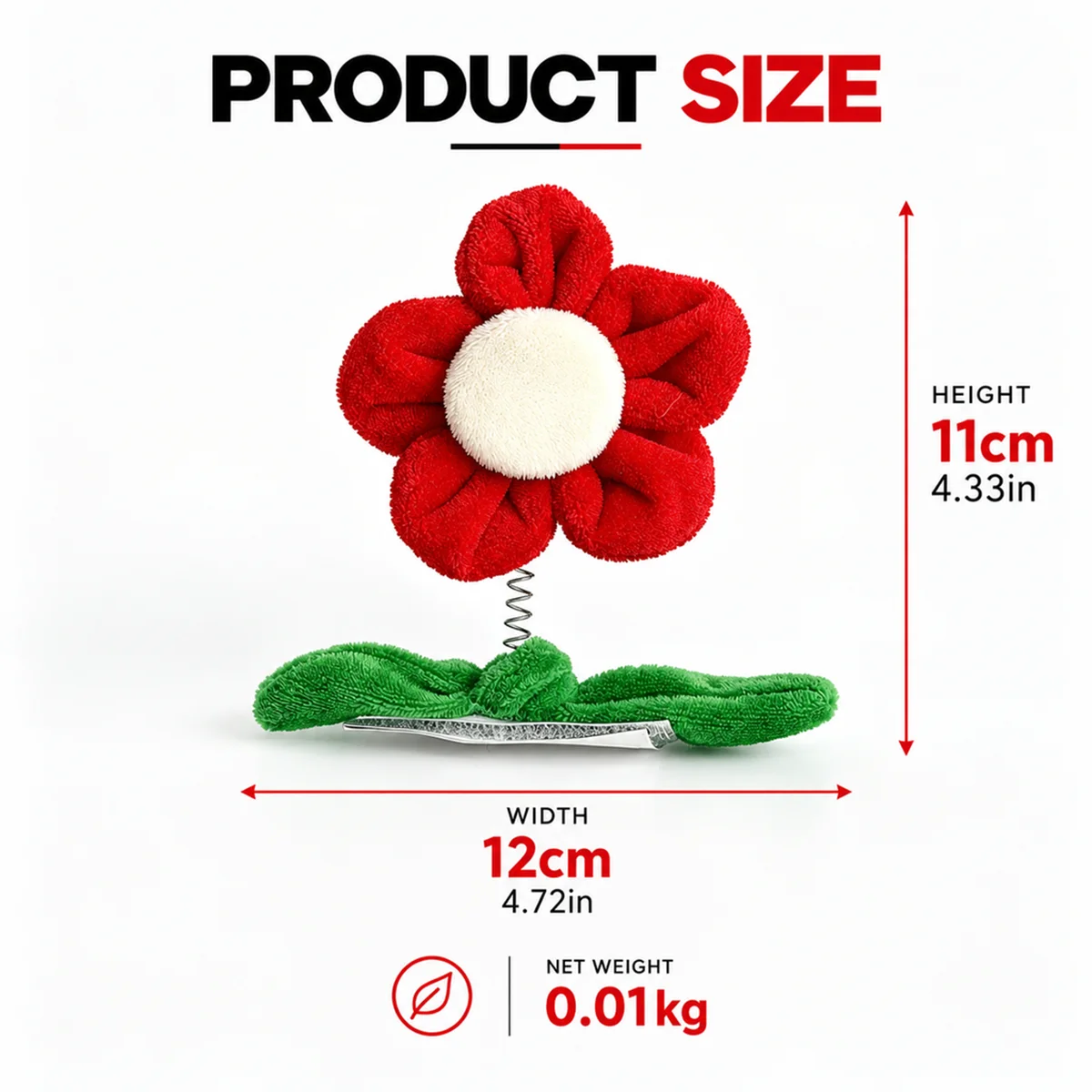 Cute Plush Flower Helmet Decor Spring Adhesive Ornament, Motorcycle Electric Bike Helmet Accessory, Helmet Not Included