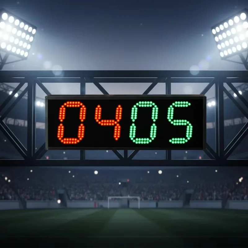 2026 new CHEETIE CP27 large LED super bright 6 inches 4 digits large digital sports electronic scoreboard