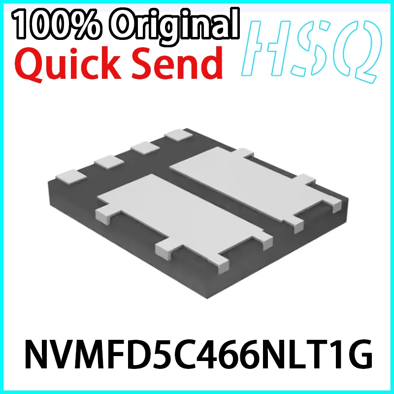 

2PCS Original NVMFD5C466NLT1G DFN8 N-channel Field-effect Transistor Brand New in Stock