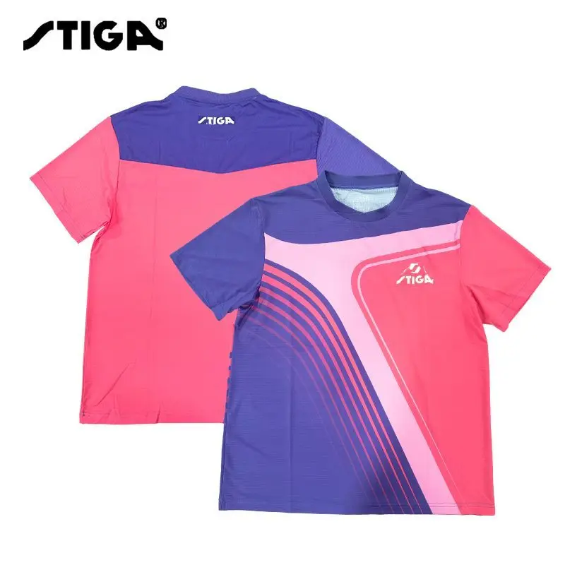 STIGA Tischtennis-Sportoberteil CA-131A21 T-Shirt Kurzarm