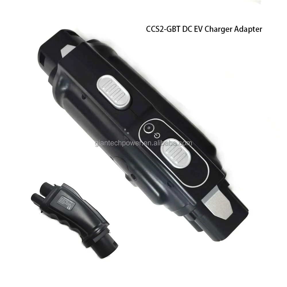 DC EV Charger Adapter 380V Fast Charging Inverter CCS2 to GBT Connector  for Electrical Vehicles Movable EV Charger Adapter