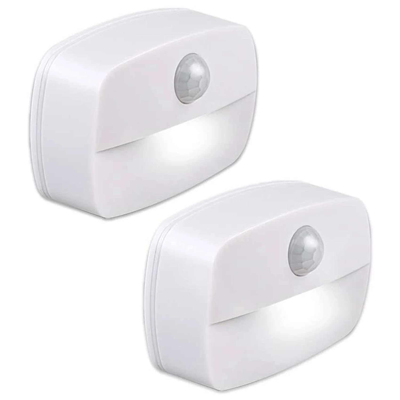 LED Night Light,Wall Light with Motion Detector,Self-Adhesive,Wall Night Light for Bathroom,Bedroom,Hallway White