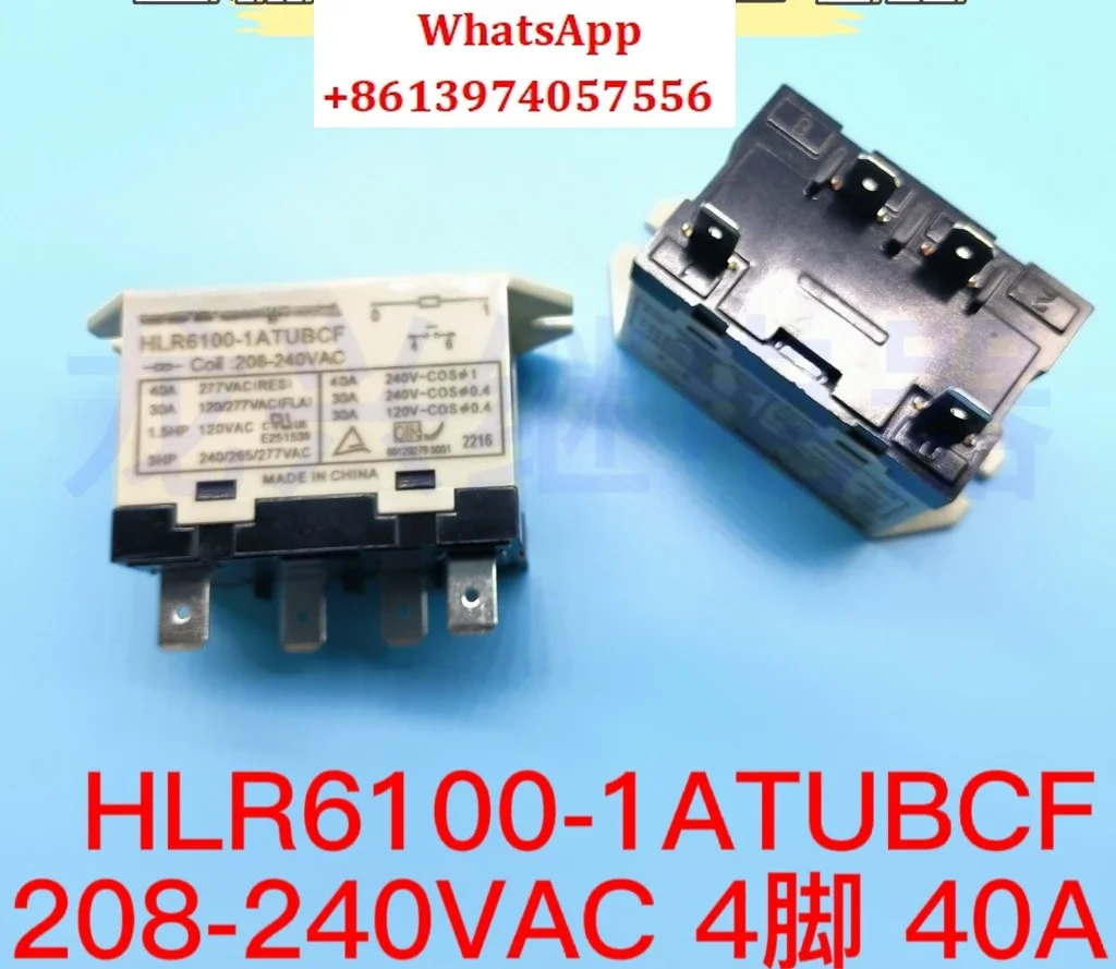 HLR6100-1ATUBCF New Original Relay A set of normally open 4 pins 208-240VAC 40A