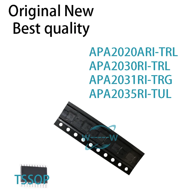 (5 PCS)NEW APA2020ARI-TRL APA2030RI-TRL APA2031RI-TRG APA2035RI-TUL APA2020A APA2030 APA2031 APA2035 TSSOP IC Chip electronic