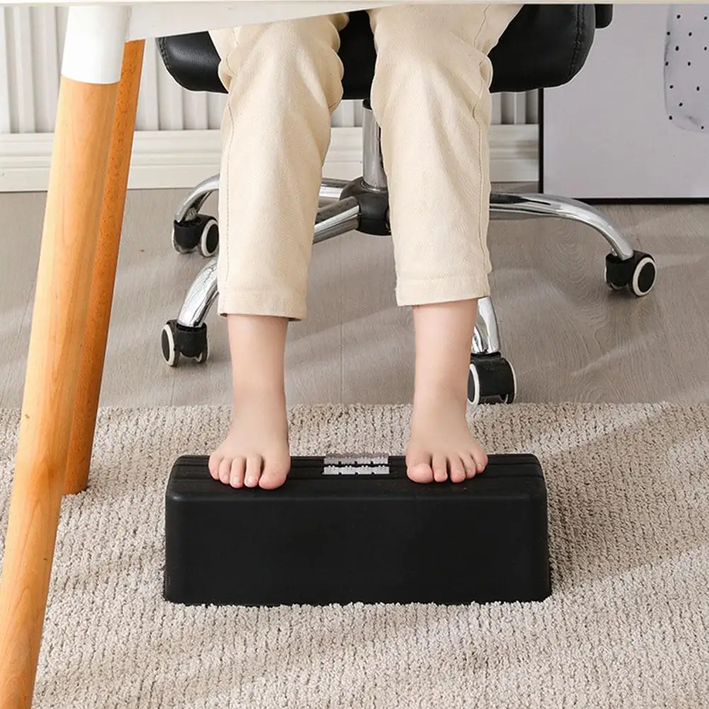 Office Comfort Footrest Under Desk Non-Skid Massage Relieve Foot Fatigue For Home Office Toilet Chair Furniture