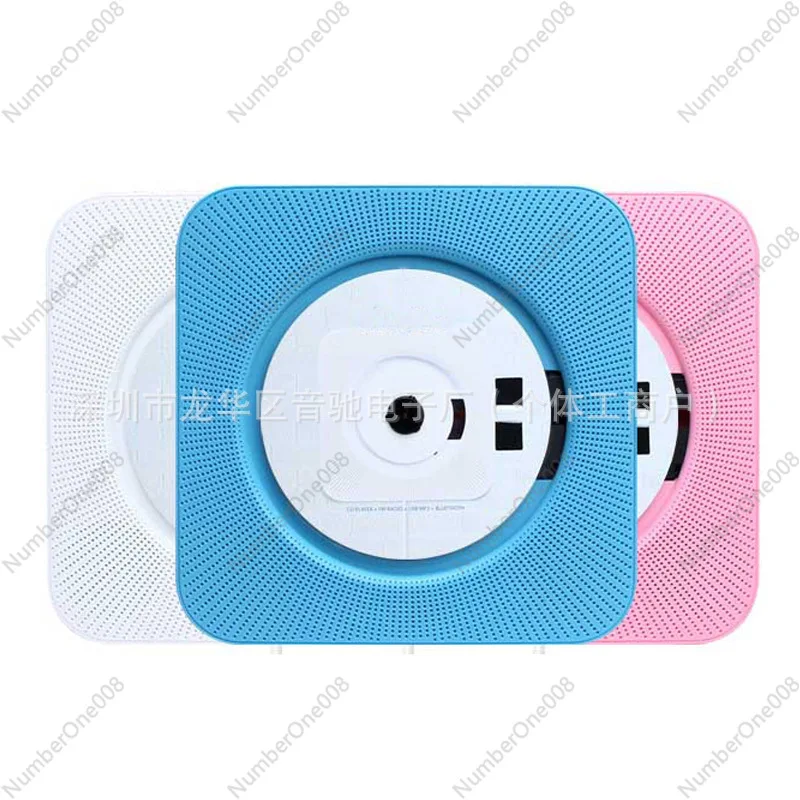 

Wall-Mounted CD Player with Repeat Function for Home Learning, Baby Prenatal Education & English Study, Built-in Speaker