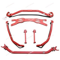 Be suitable for BMW E46 M3 330i 330ci chassis modification parts Aluminium Alloy Strut Bar Strut Tower Brace Kits