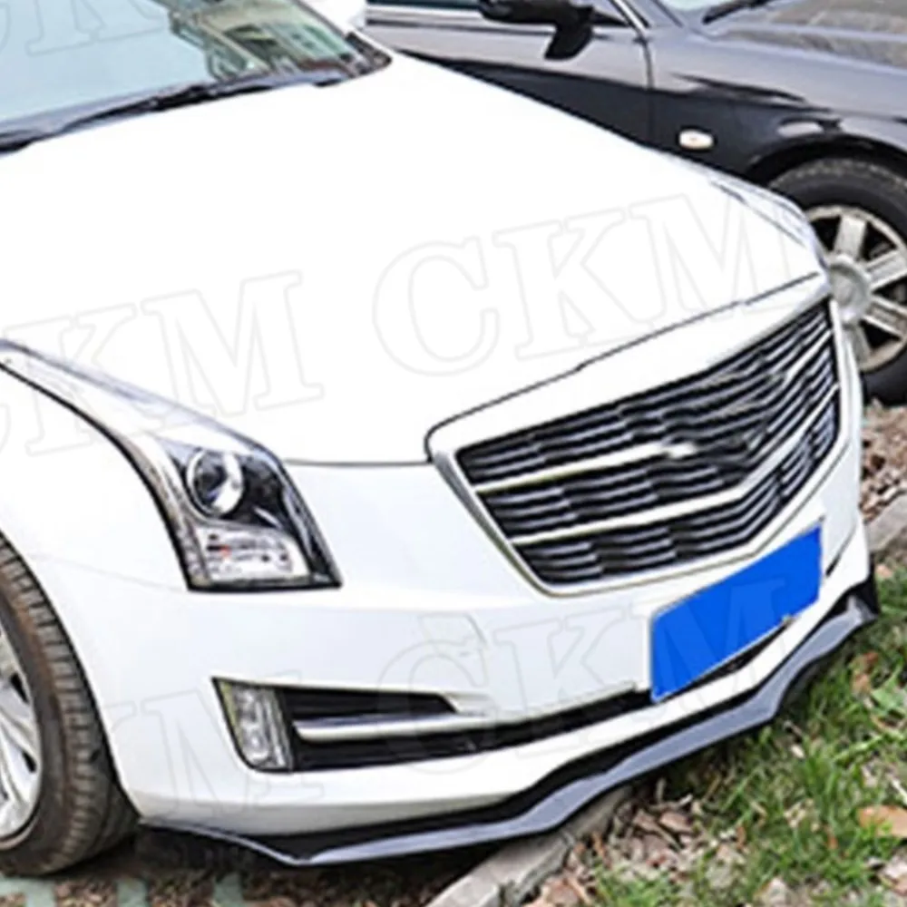 

Защитные декоративные накладки на пороги из карбона для Cadillac ATS 2015-2018, аксессуары для внешнего тюнинга боковых бамперов