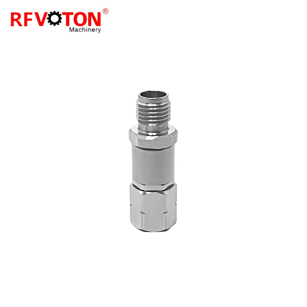 2.4mm Male To 3.5mm Female Millimeter Wave Stainless Steel Adapter MMW Low Loss High Frequency Adapter 5G