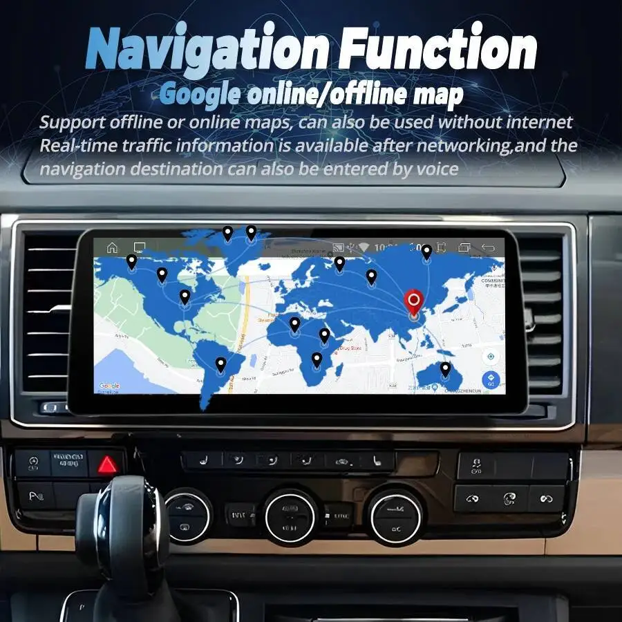 Picture 4: 12.3inch For VW Caravelle 6 T6 2015-2020 2Din Radio Stereo Screen Android 14 GPS Multimedia Carplay Head Unit Car Video Player