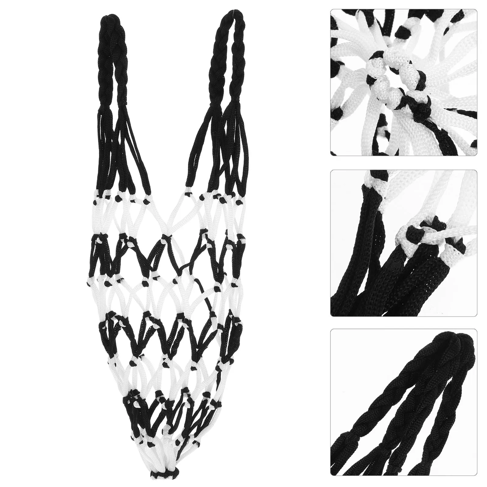 

Net Bag Basketball Carry Carrier Pouches Bags Storage Mesh Carrying Balls Football