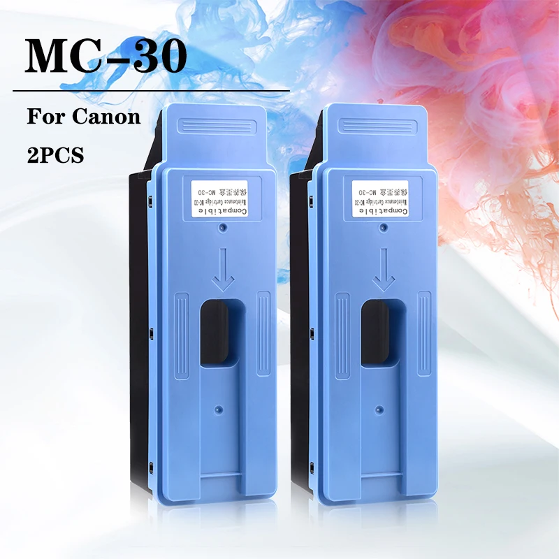 

2PCS MC-30 Maintenance Box For Canon MC30 for Canon Pro 560s 540 540S 520 2000 4000 4000s 6000s TX5200 TX5300 printer