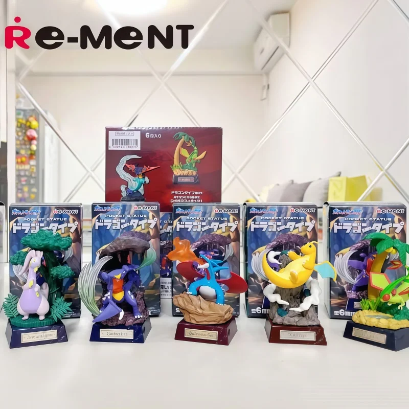 

В наличии, оригинальная редкая коробка для слепых драконов, серия, карманная статуя покемона, реквизит, украшения, подарки на день рождения, игрушки