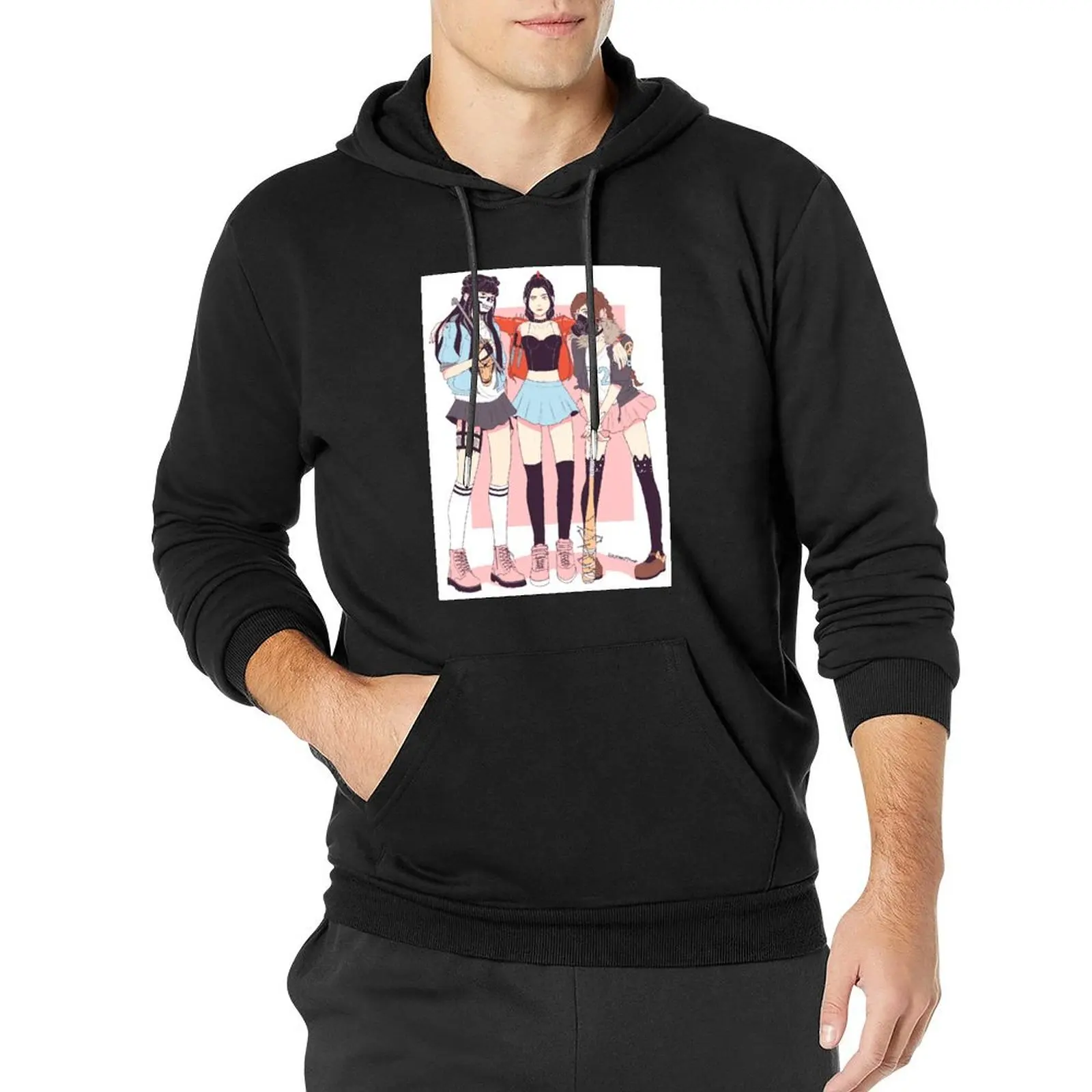 

mai, azula, & tai lee Pullover Hoodie hooded shirt hoodie for men