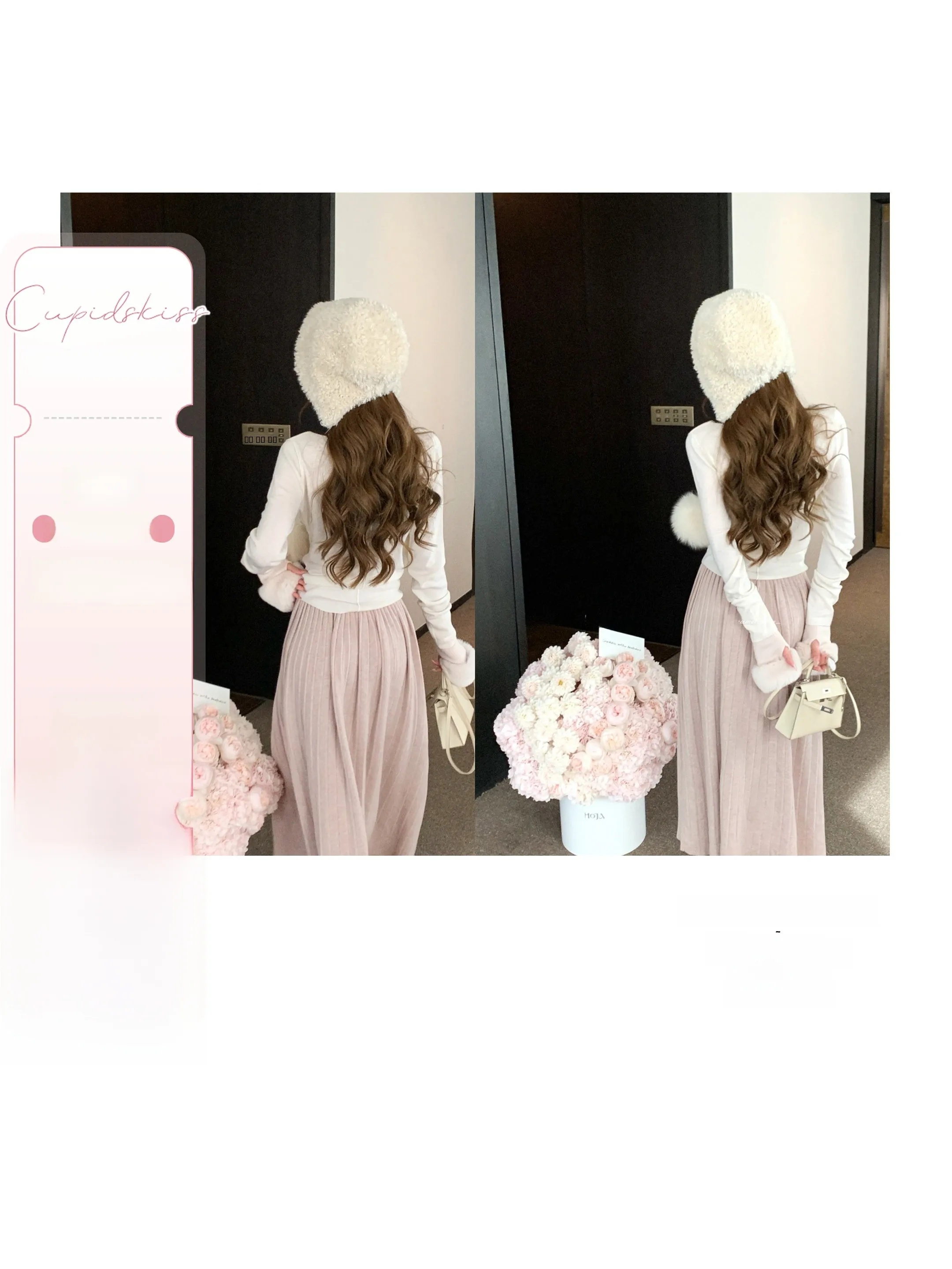 

CSK Cupid CleanLine High Yarn Densi 60 Stitches Yangzi Wool Knitted Base Layer Top Soft Warm Long Sve round Ne Sweater