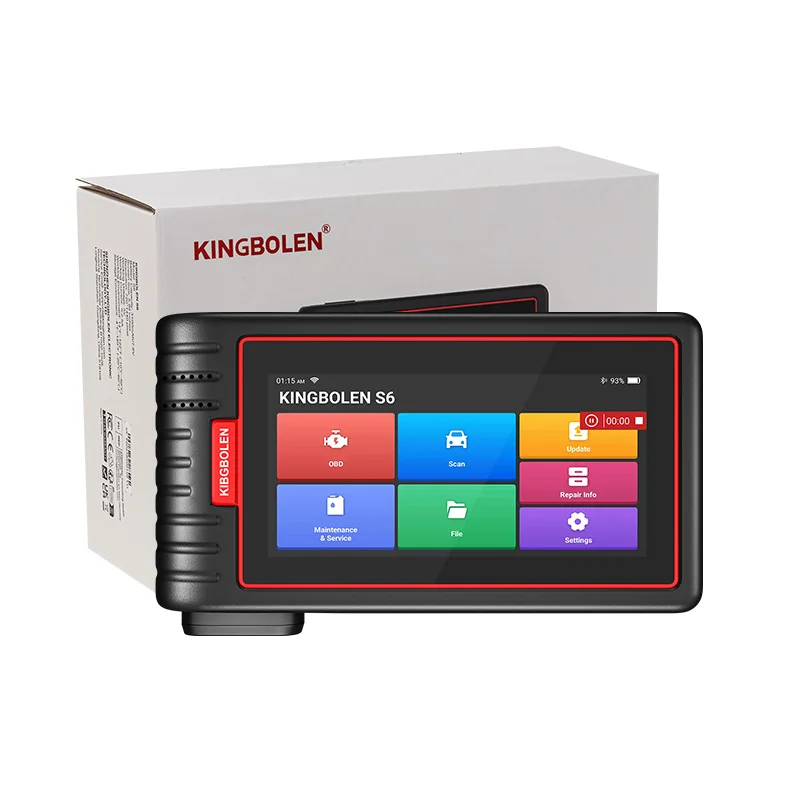 Kingbolen S6 vehicle scanner machine diagnostic tool obd2 full system auto code reader pk thinkscan max