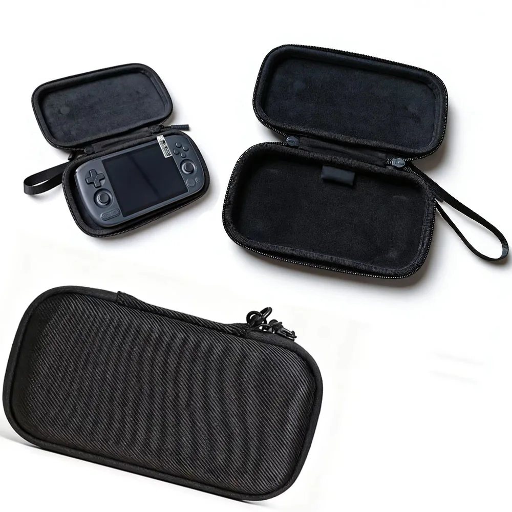 

​Handheld Carry Case for AYANEO Pocket AIR Mini Game Console Portable Shockproof Organizer Bag Black