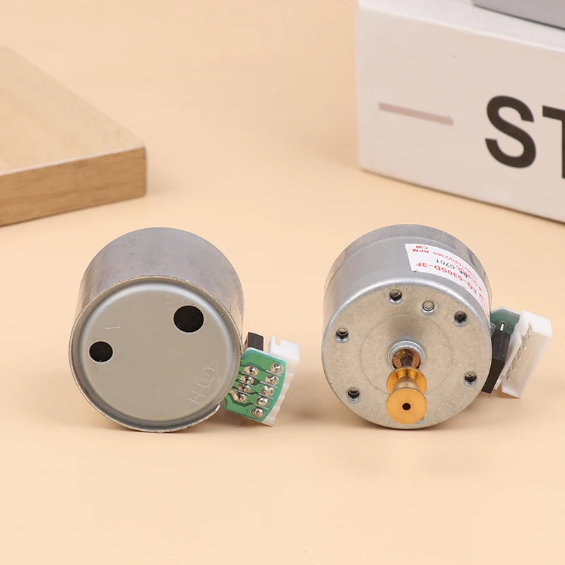 EG530SD-3F DC5-12V 3速メタルターンテーブルモーター 33/45/78 RPM、25mm取り付け穴、レコードプレーヤー用スリーブ