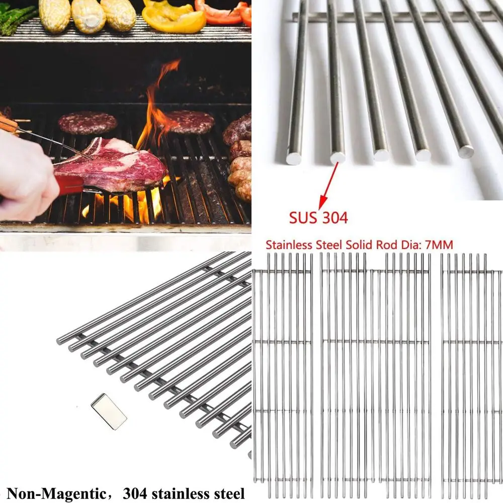 

3-Pack 23.25 Stainless Steel Cooking Grates for Viking VGBQ 30, 41, 53 T Series Grills