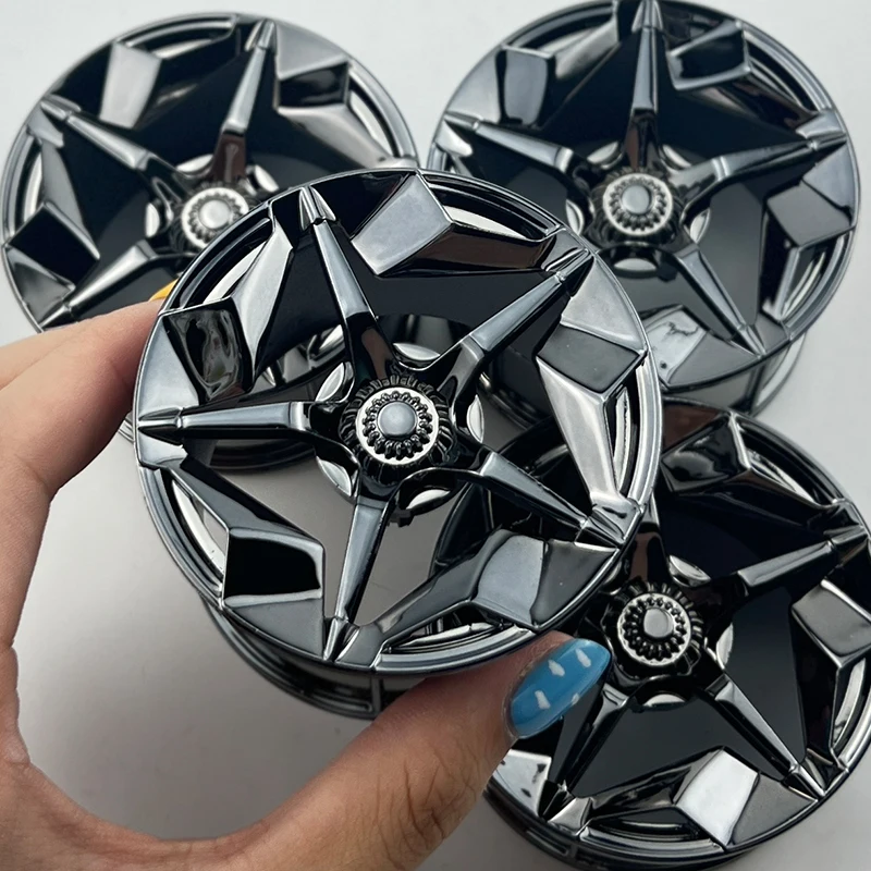 New GULY CADA Model Building Brick Accessories Plating Hub For Lego Scale 1:8 Vehicle DIY Toy 42083 42056 42115 Hub Wheel