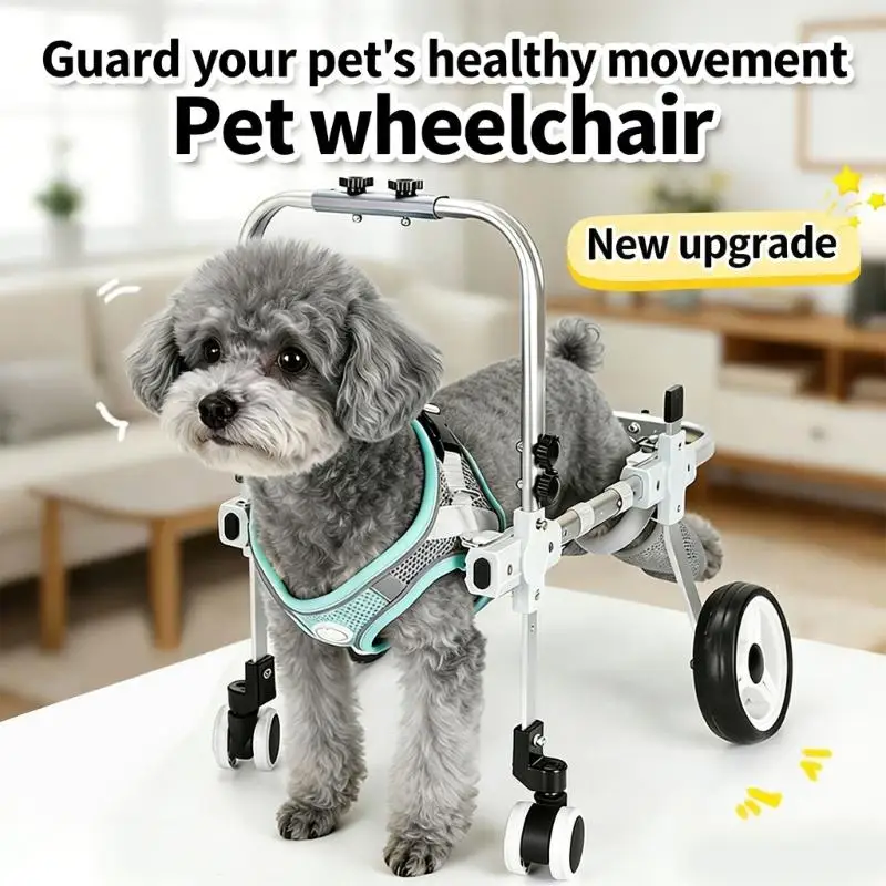 

Animal Aid Device Four driver Customizable Support Cart For Disabled Adult Dogs ventilated Build D2RD