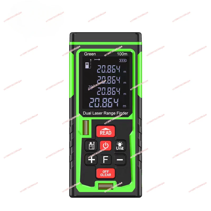 Green light outdoor laser rangefinder infrared outdoor electronic ruler strong light measuring room measuring ruler