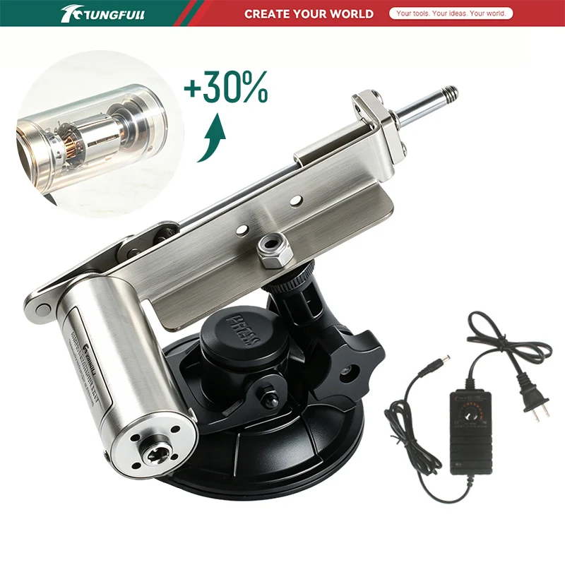 TUNGFULL 45mm Stroke Telescopic Linear Actuator Kit DC24V Reciprocating Machine Thrusting Machine for Automation