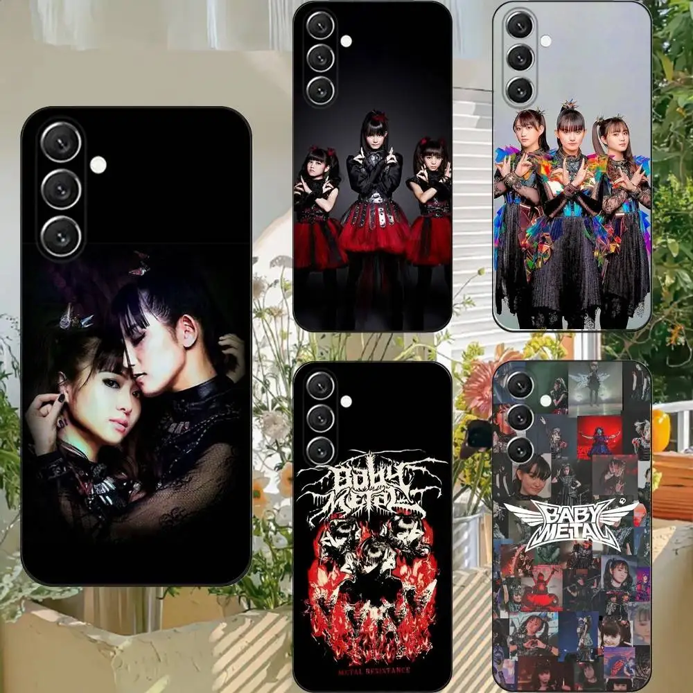 

B-BABYMETAL R-Rock Band Phone Case Phone Case For Samsung S25,S24,S21,S22,S23,S30,Ultra,S20,Plus,Fe,Lite,Note,10,5G Black Cover