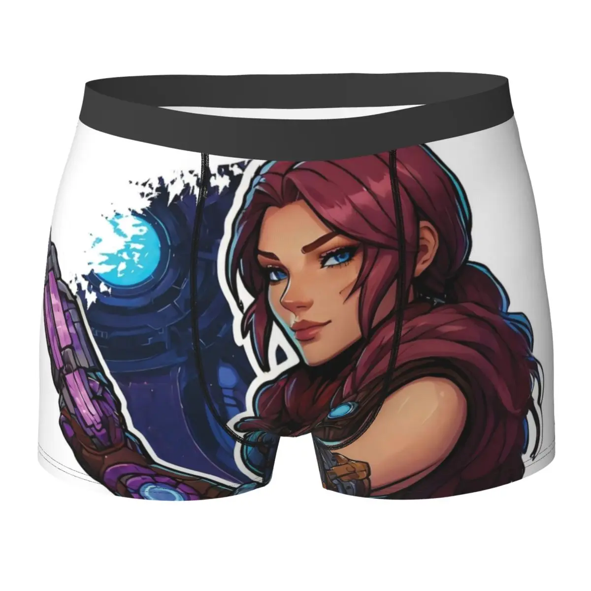 

Hot Arcane League Of Legends Underwear Cartoon Television Men's Boxer Brief Plain Boxershorts Trenky Sublimation Panties