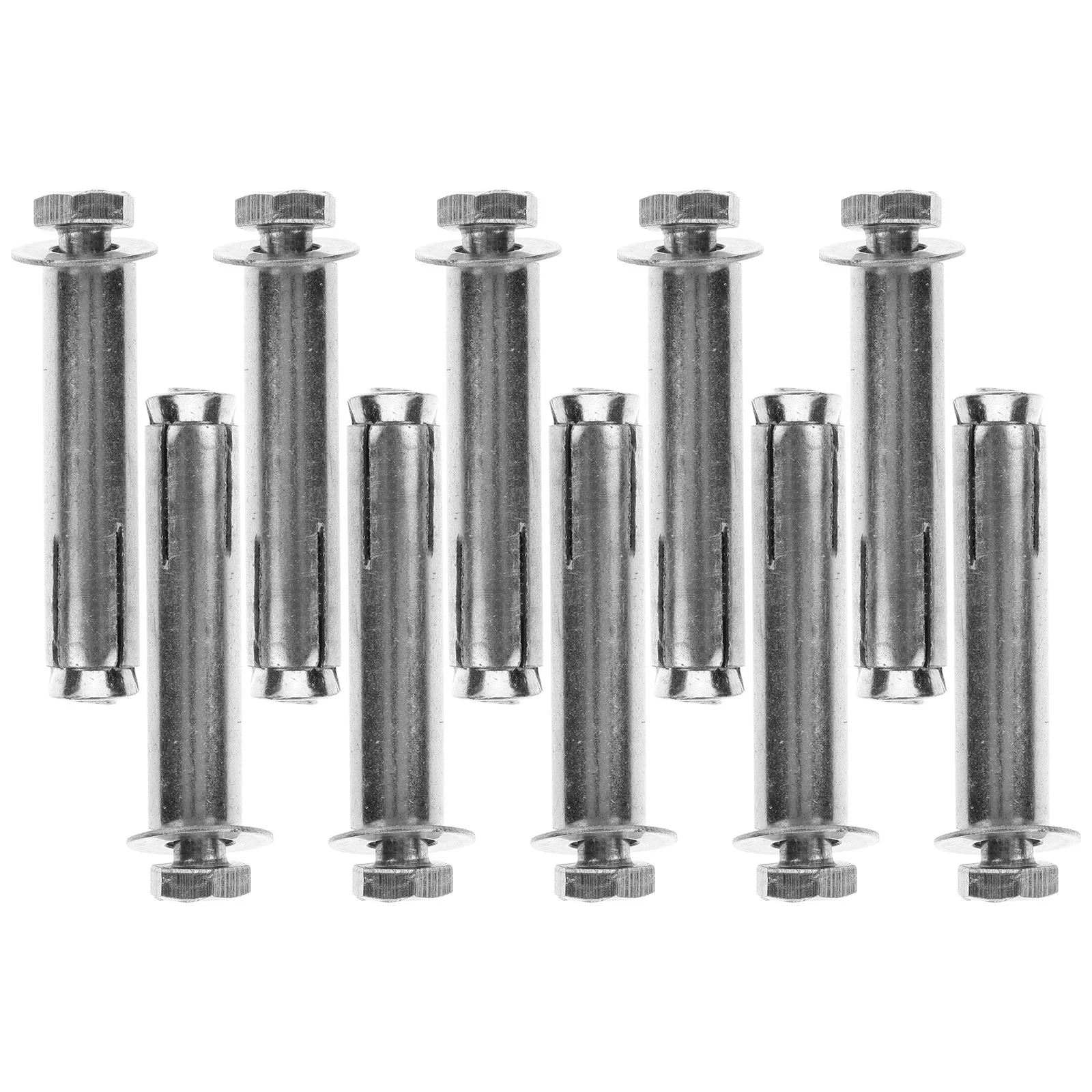 10 Pcs Speed Bump Screw Assorted Screws Stainless Steel Countersunk Home Accessory Multi-use Bolts Deceleration Zone