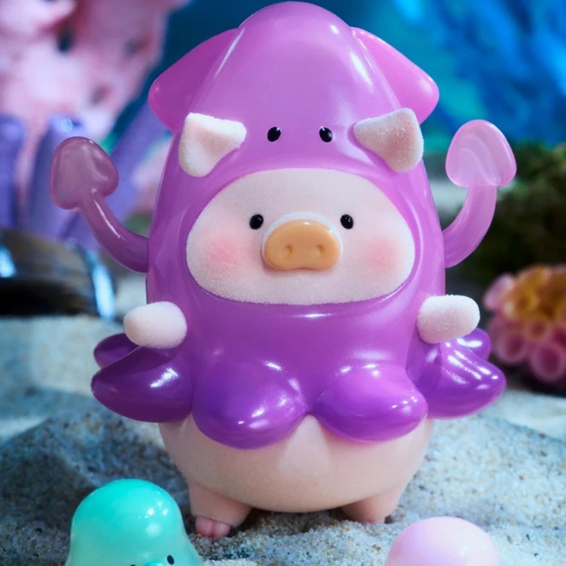 

Lulu Canned Pig Ocean Series Blind Box Toys Kawaii Anime Action Figure Surprise Mystery Box Dolls Girls Gift