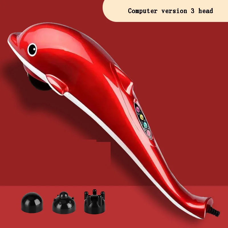 Multi-functional knock small functional knock on the back electric vibration shoulder full body massage handheld hammer