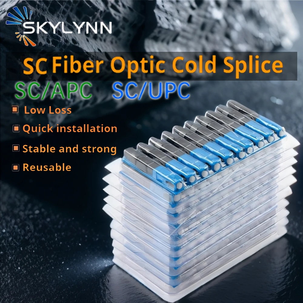 

SC Quick Field Assembly FTTH Embedded Fiber Optic Quick Connector SC APC SM Fiber SC UPC Cold Connector High Quality