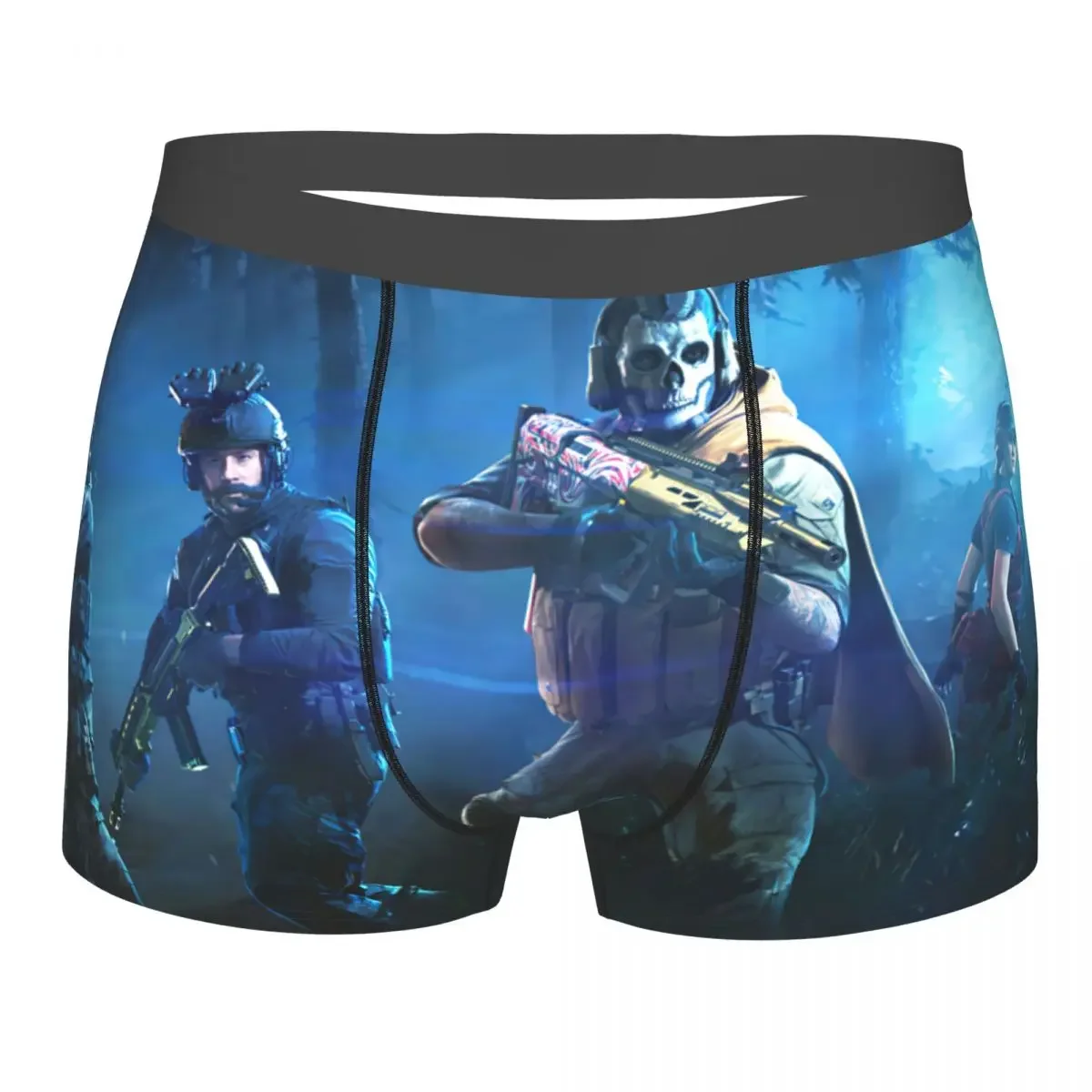 

Battle Pass COD Game Underpants Cotton Panties Man Underwear Comfortable Shorts Boxer Briefs