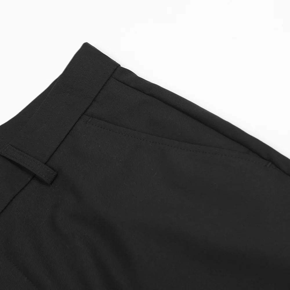 Celana Panjang Model Flare Longgar Warna Solid Kasual Trendi Sederhana Basic Gaya Amerika 2025 untuk Pria dan Wanita