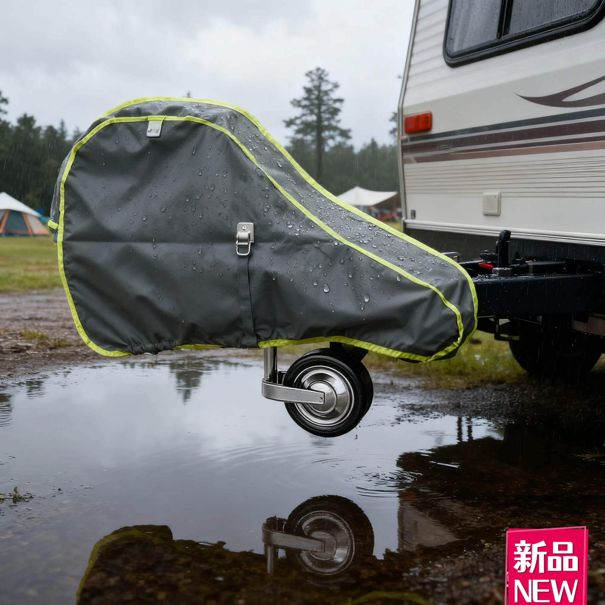 غطاء وصلة قفل عالمي مقاوم للماء والغبار وجيد التهوية لقوافل المقطورات وغطاء شاحنات المعسكر #3