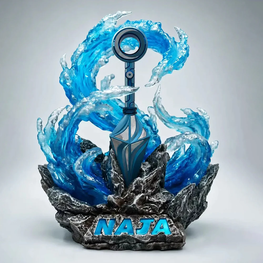 Naja EDC Kunai Fidget Slider Stress Relief Toy Titanium Blue Push Slider Fidget Toys For Adults Anxiety Relief Gadgets