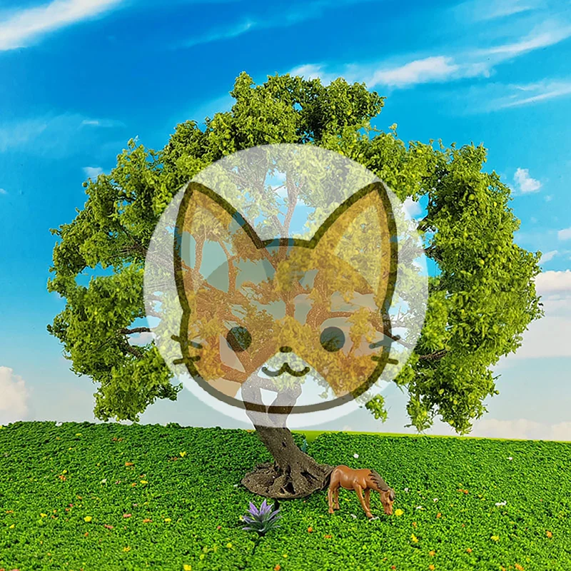 

12/15cm High Quality Wire Model Tree Micro Landscape Landscaping Decoration Sand Table Park Scenery DIY Material