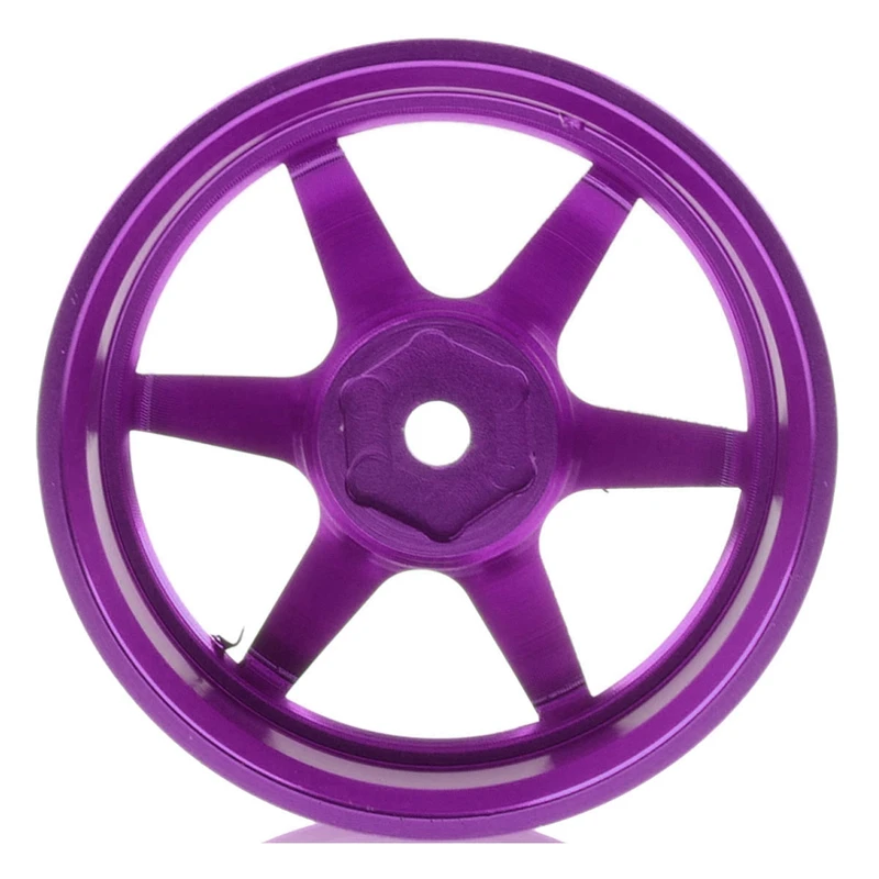 4P Aluminum Alloy6 Spoke Wheel Rim For RC 1/10 On-Road 1052 Drift Sakura TE37+