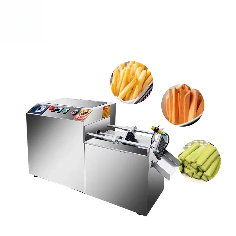 

Vegetable push cutter High efficiency potato stick root vegetable strip cutter fruit and vegetable machine