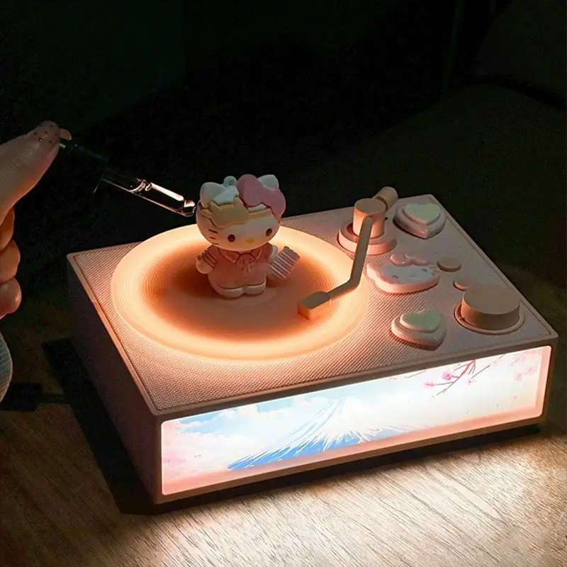 Hello Kitty Bluetooth speaker, cute aroma diffuser, atmosphere lamp, birthday gift, wedding companion gift, best friend