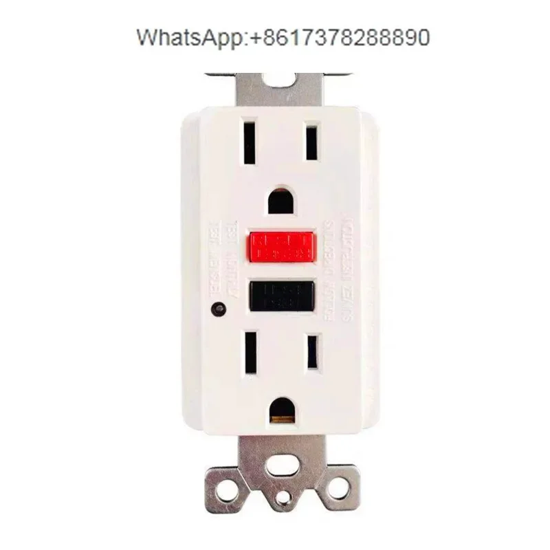 

American Leakage Protection Ground Fault Protection LED Light Socket with Panel
