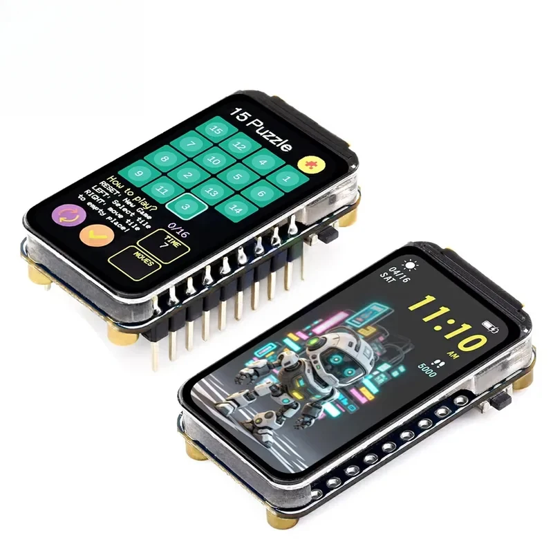 RP2350 Development Board 1.47 Inch LCD Display RP2350A Microcontroller RGB LED Module for Raspberry Pi Programming