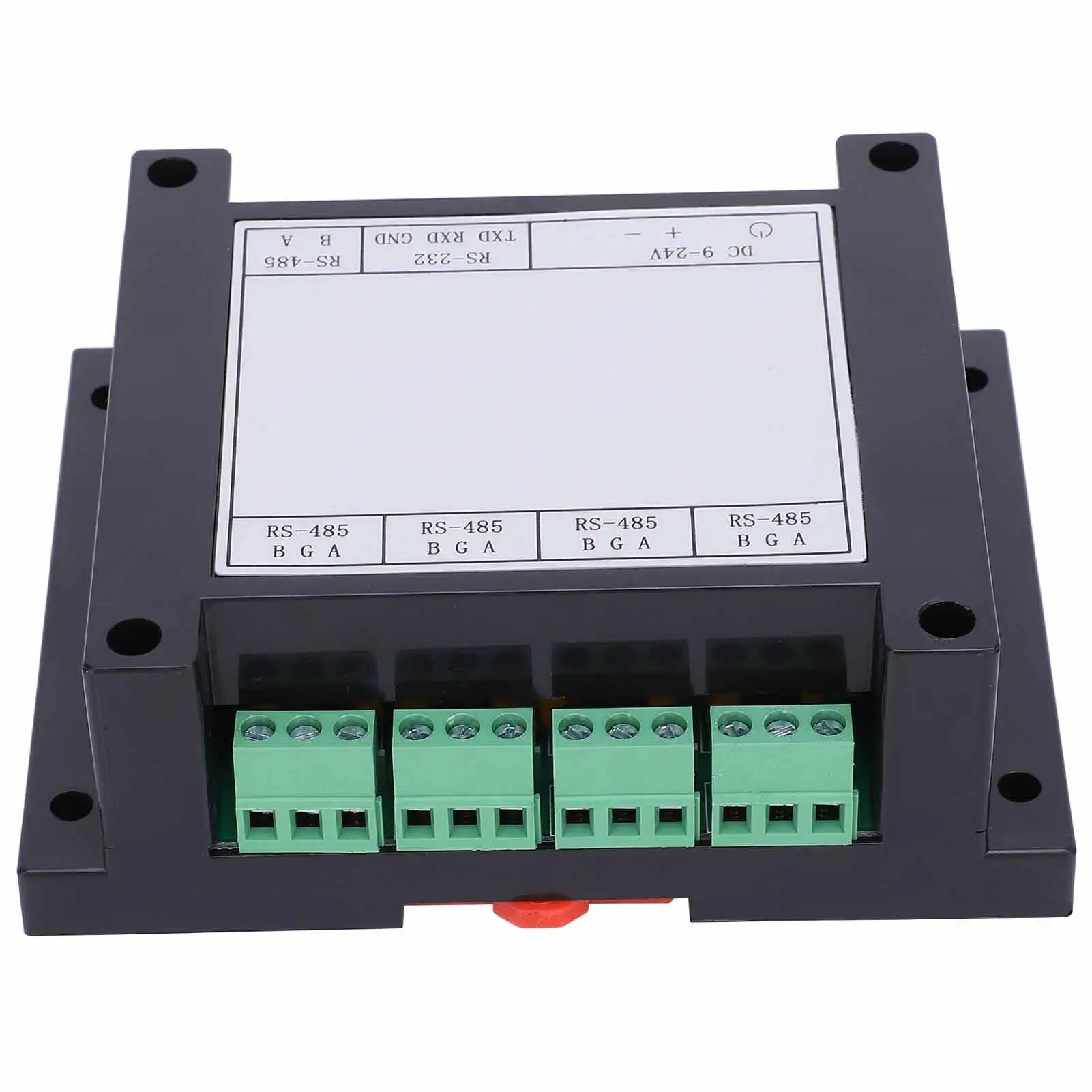 

4 Channel RS485 Hub Photoelectric Isolation Repeater Industrial Grade 9-24V Power Supply 0.5-1.2W Signal Splitter