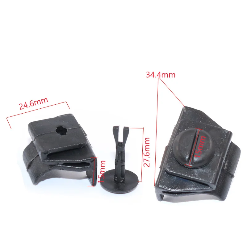 10Pcs Car Front Bumper Retaining Clips Plastic Fender Retainer Fasteners For Toyota Camry Corolla Prius Lexus Highlander Reiz