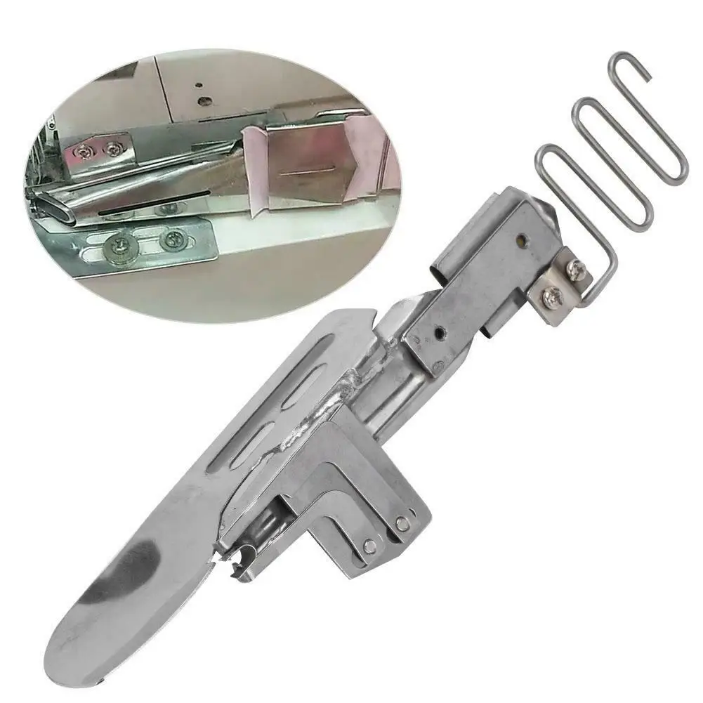 

DAYU104/DAYU103 Double/Single Fold Edge Binder Attachment Double wrap, Hemmer Used for 2 or 3 Needle Cover Stitch Machine Folder