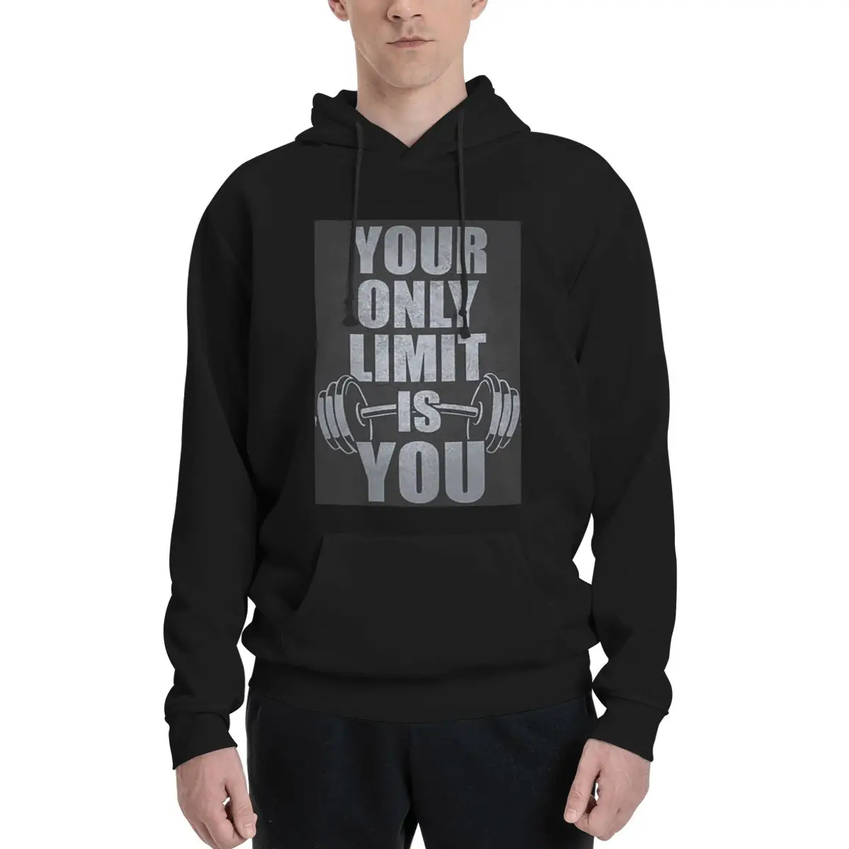 Gym Sport Bodybuilding Workout Motivational Quote Hoodies Men Women Casual Pullover Sweatshirt Hip Hop Clothing Autumn Winter